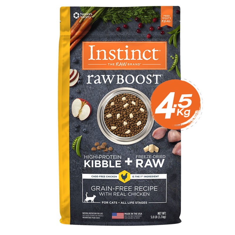 Instinct Raw Boost Chicken Cats 10lb (4.5kg)
