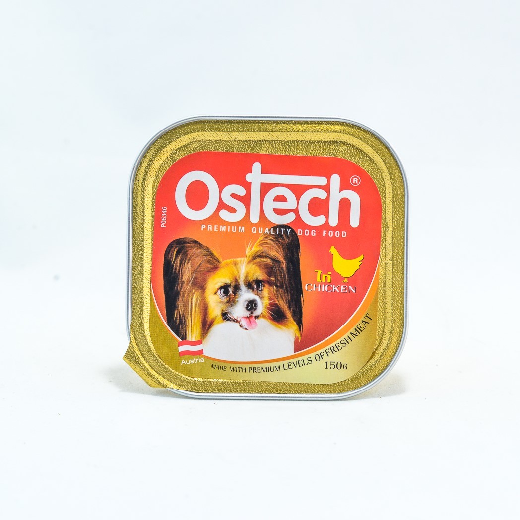 อาหารถาดสุนัขออสเทค รสไก่ 150 g.