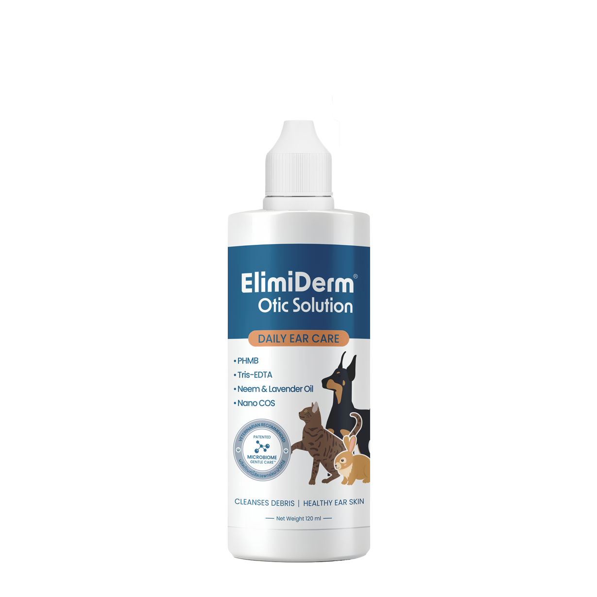 Elimiderm Otic Solution 120 ml