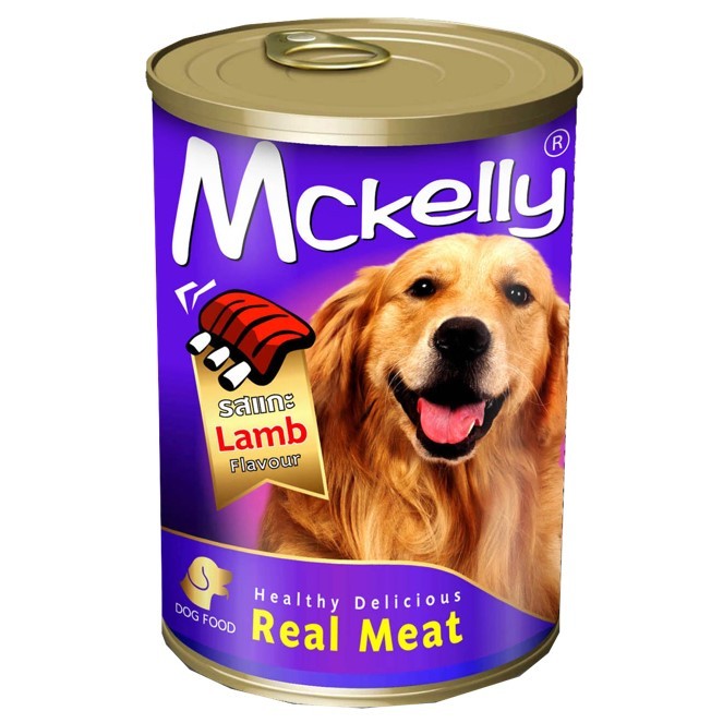 อาหารกระป๋องสุนัขแมคแคลลี่ รสแกะ 400 g.