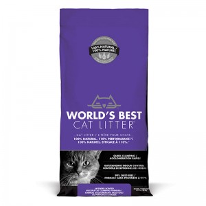 World’s Best Cat Litter LAVENDER SCENTED MULTIPLE CAT CLUMPING 12.7 kg