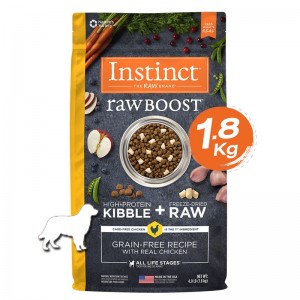 Instinct Raw Boost Chicken Dogs 4lb (1.8kg)