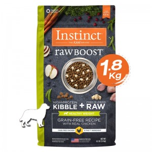 Instinct Raw Boost Healthy Weight Chicken Dogs 4lb (1.8kg)