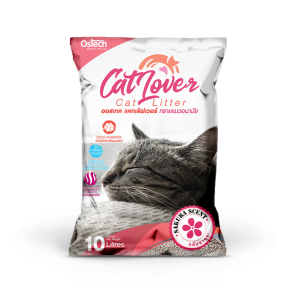 ทรายแมว ออสเทค Cat Lover กลิ่นซากุระ 10 L