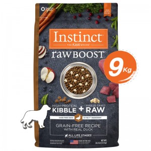 Instinct Raw Boost Duck Dogs 20lb (9kg)