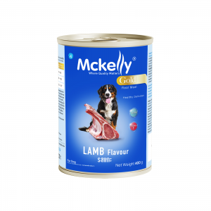 อาหารกระป๋องสุนัข แมคแคลลี่ โกลด์ รสแกะ 400 g