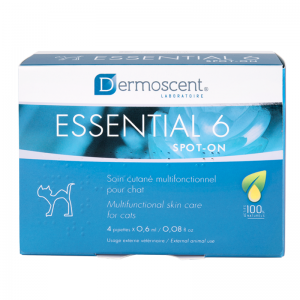 Dermoscent Essential 6® spot-on (cats) นํ้ามันบำรุงผิวชนิดหยด (แมว)