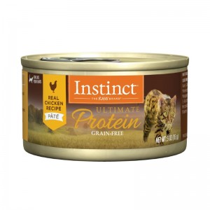 Instinct Ultimate Protein Chicken Wet Cat Food, 3 oz(85g) อาหารกระป๋อง อินสติงต์ อัลติเมท โปรตีน ชิคเค่น แมว 3 oz(85g)