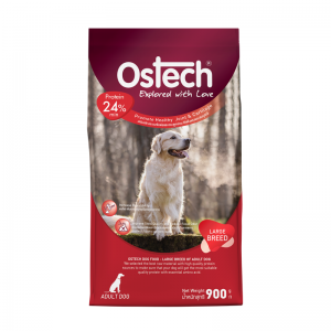 อาหารเม็ดสุนัขโตพันธุ์ใหญ่ออสเทค  พรีเมี่ยม 900g