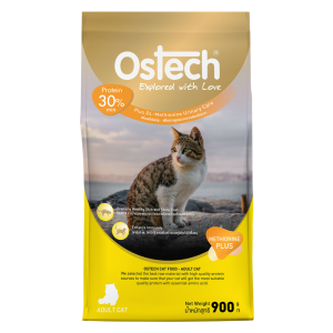 ออสเทค พรีเมี่ยม อาหารเม็ดแมว 900g