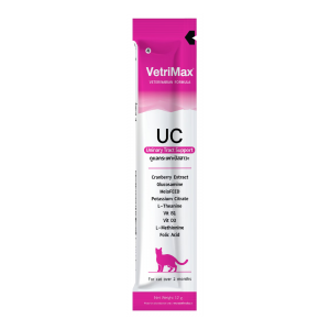 VetriMax Cat Treats UC : Urinary Tract Support สูตรดูแลกระเพาะปัสสาวะ ( 1 กล่อง 30 ซอง )