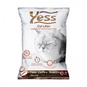 เยสส์ทรายแมวอนามัย กลิ่นกาแฟ 10 ลิตร